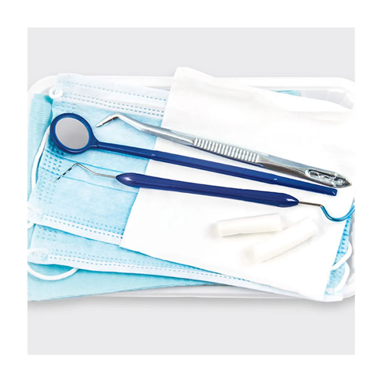Thorough surface disinfection of dental chairs and clinic equipment