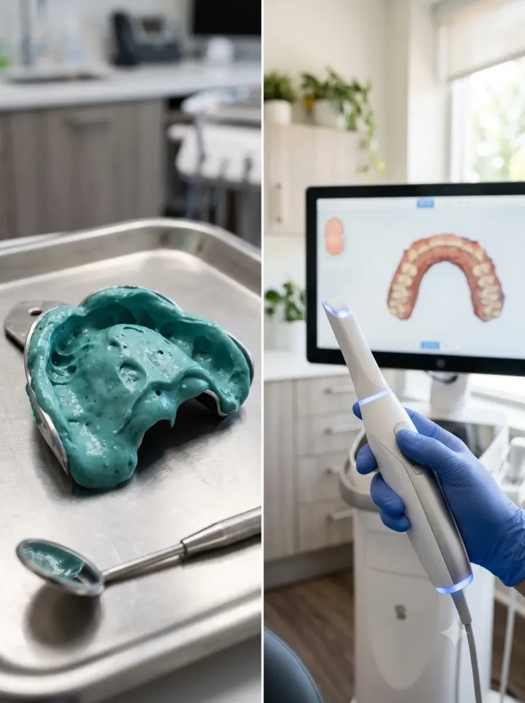  CBCT 3D X-ray scan showing wisdom tooth position relative to the nerve